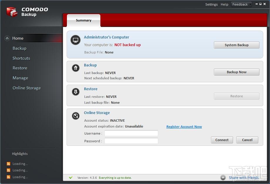 Comodo BackUp,Comodo BackUp下载,Comodo BackUp官方下载